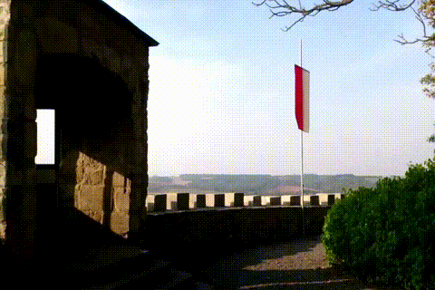 Schloss Mansfeld Flagge
